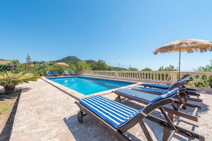 Finca für 8 Personen, mit Terrasse und Garten sowie Pool in s'Horta - 4
