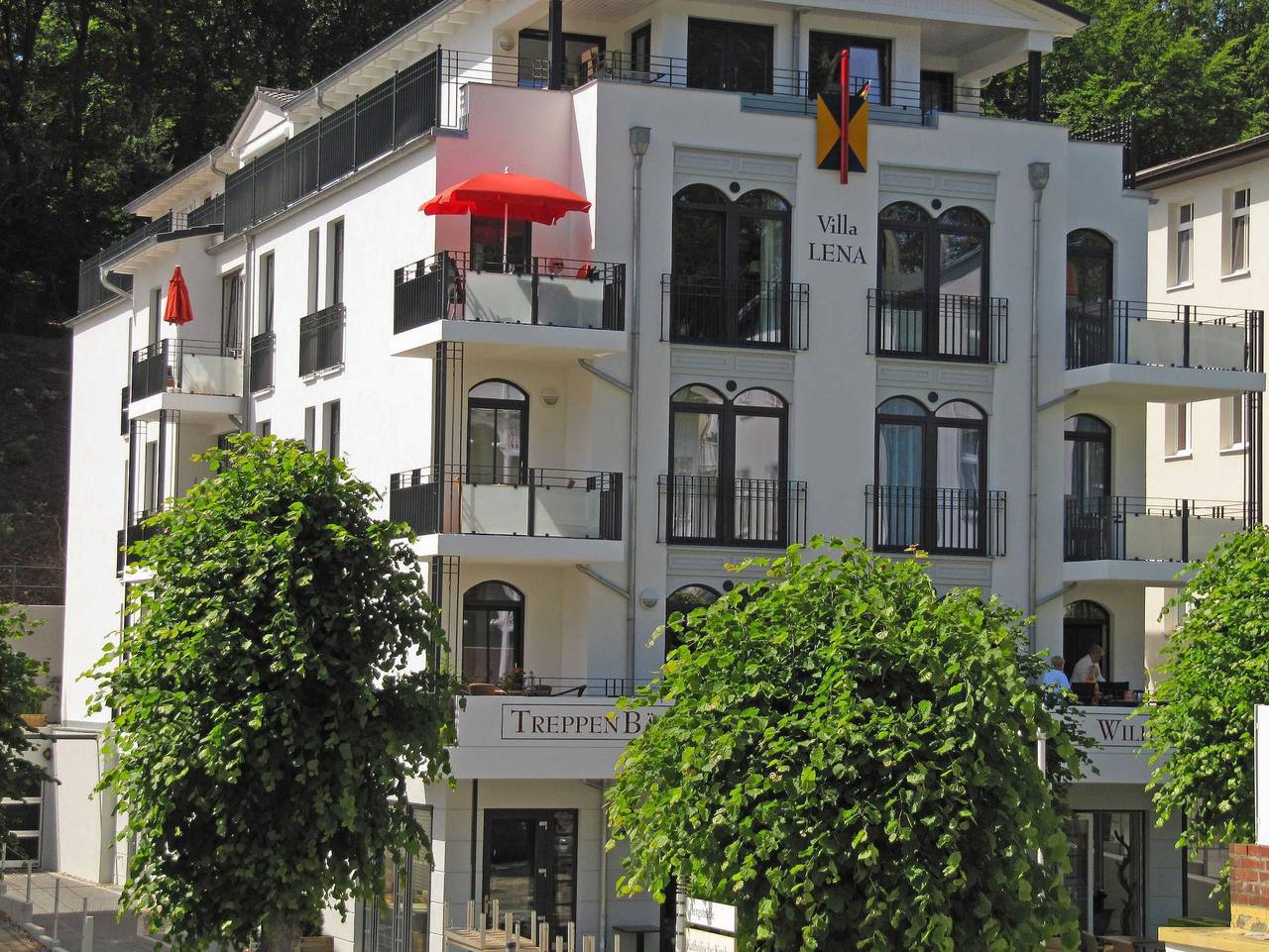 Ganze Ferienwohnung, Villa Lena Whg. 02 mit Balkon (Süd/Ost) in Sellin, Rügen