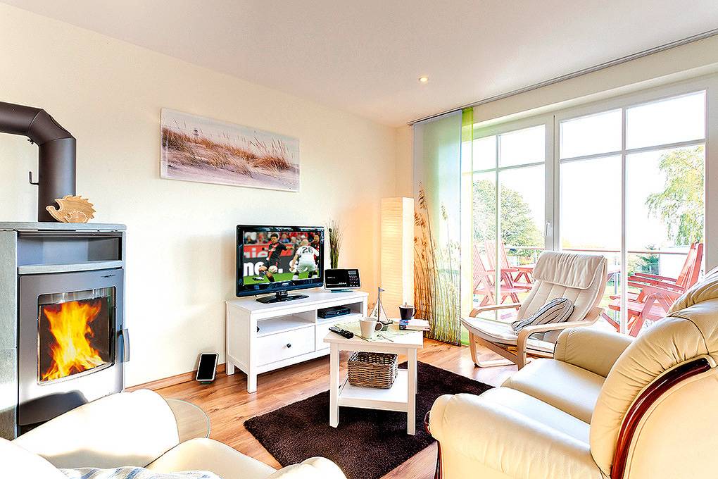 Ganze Ferienwohnung, D 064.010A - Fewo 2 Boddenrauschen in Born a. Darß, Born am Darß