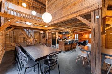 Chalet pour 32 personnes, avec jardin ainsi que jacuzzi et sauna à Abondance