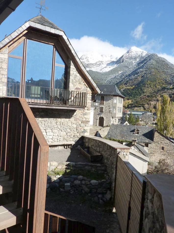 Chalet para 16 personas, con Balcón y Terraza además de Jardín y Vistas en Formigal (Esquí)