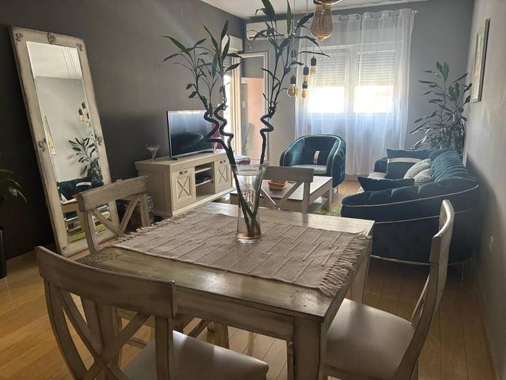Appartement de vacances pour 2 personnes, avec Balcon ainsi que Terrasse et Vue