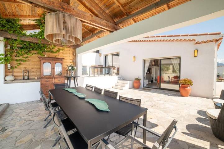 Villa pour 10 personnes, avec Balcon et Terrasse ainsi que Jardin et Piscine à Roquebrune-Cap-Martin - 4