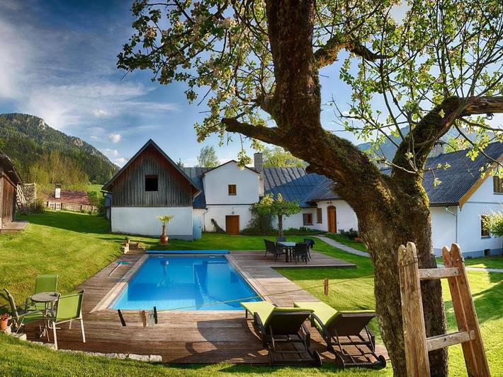 Ferienwohnung für 4 Personen, mit Garten und Pool sowie Ausblick in Hochsteiermark - 2