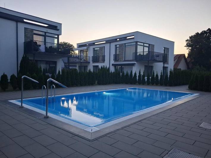 Apartament wakacyjny dla 4 osób, z basen i taras oraz ogród - 1