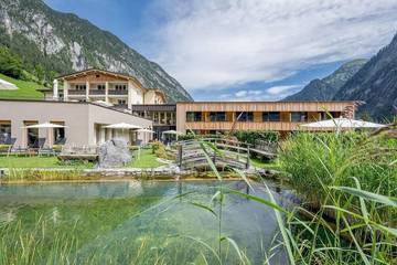 Ferienhaus für 2 Personen, mit Garten und Balkon sowie Pool und Sauna in Vorarlberg