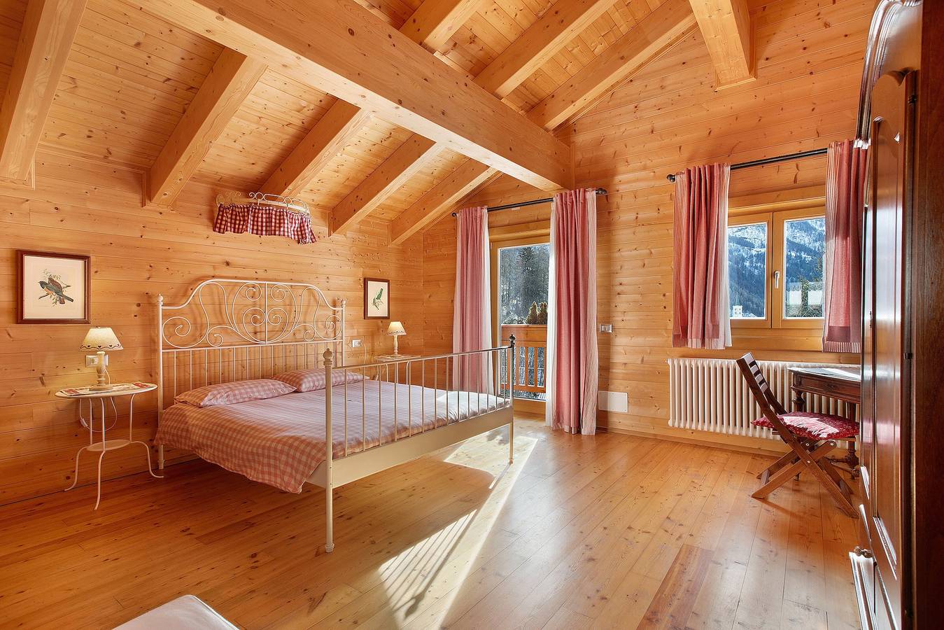 Zimmer 'Gratacul' mit Bergblick, Gemeinschaftsterrasse in Breuil-Cervinia, Valtournenche