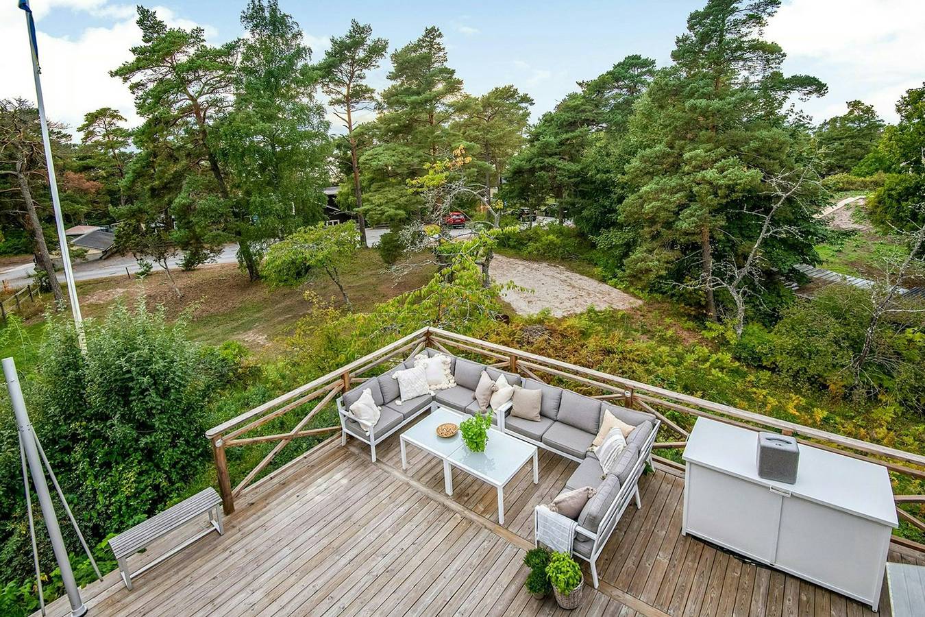 Strandvilla med havudsigt ved Tofta-stranden in Tofta, Gotland
