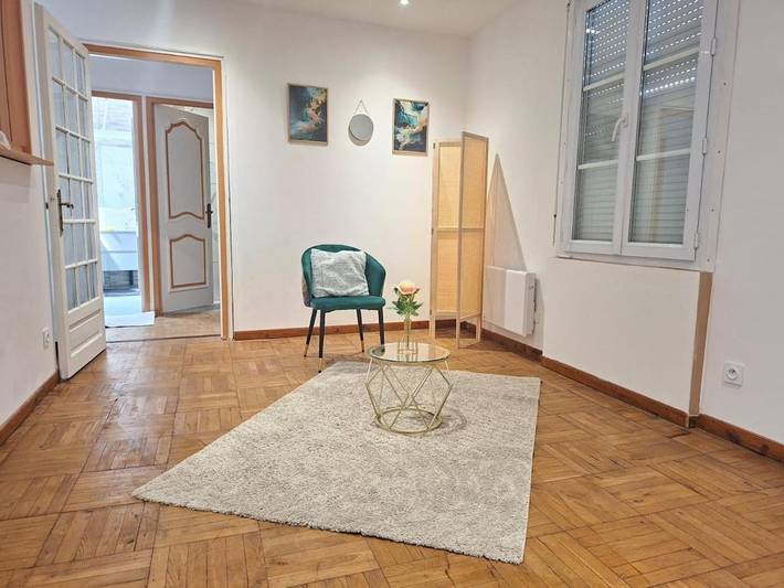 Apartamento de vacaciones para 3 personas, con vistas y jardín - 1