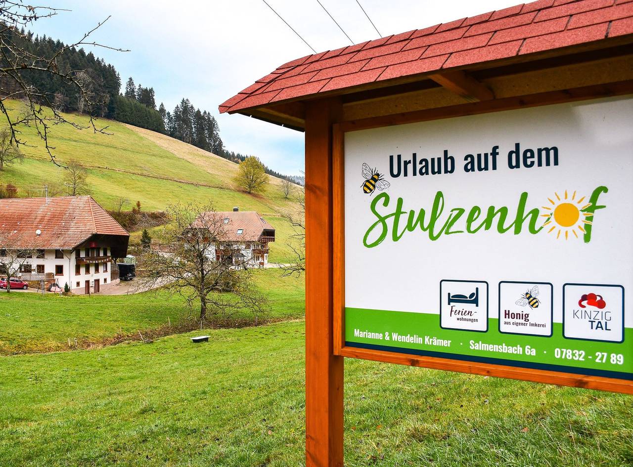 Ganze Wohnung, Ferienwohnung 'Gartenblick' mit Gemeinschaftsterrasse, Balkon und Wi-Fi in Hofstetten, Mittlerer Schwarzwald