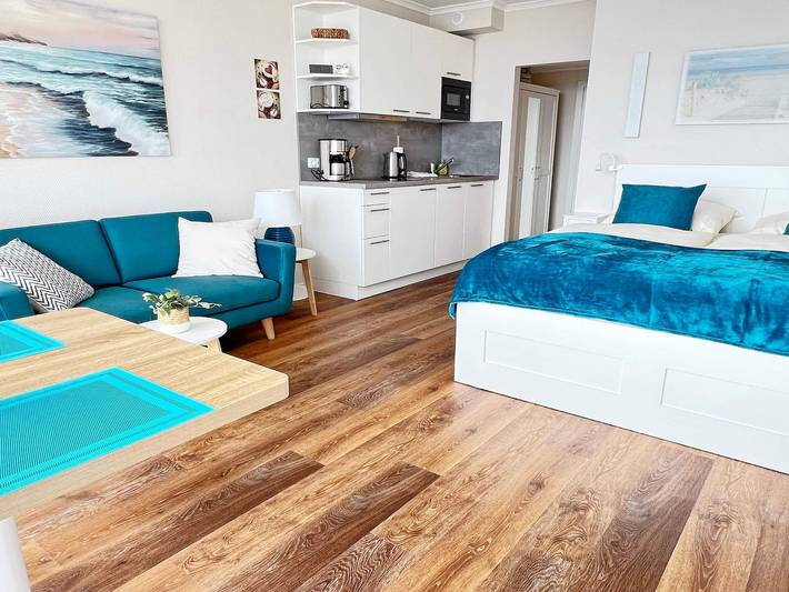 Ferienwohnung für 2 Personen, mit Seeblick und Balkon, mit Haustier in Travemünder Woche - 3