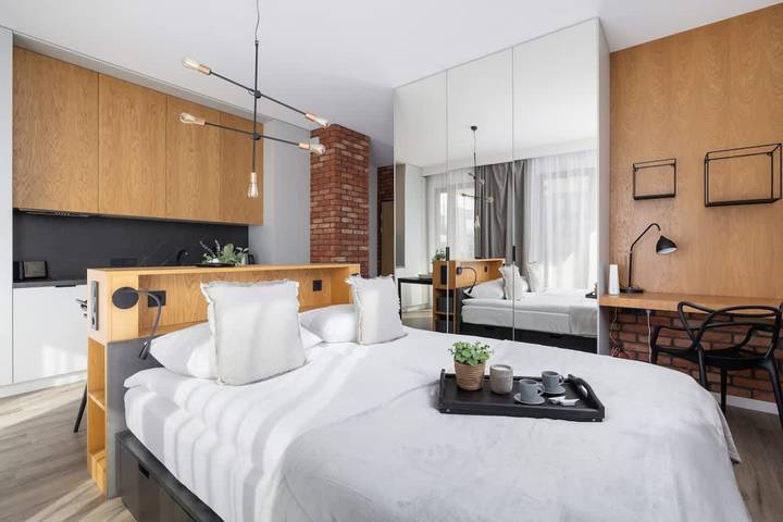 Studio voor 2 personen in Krakau