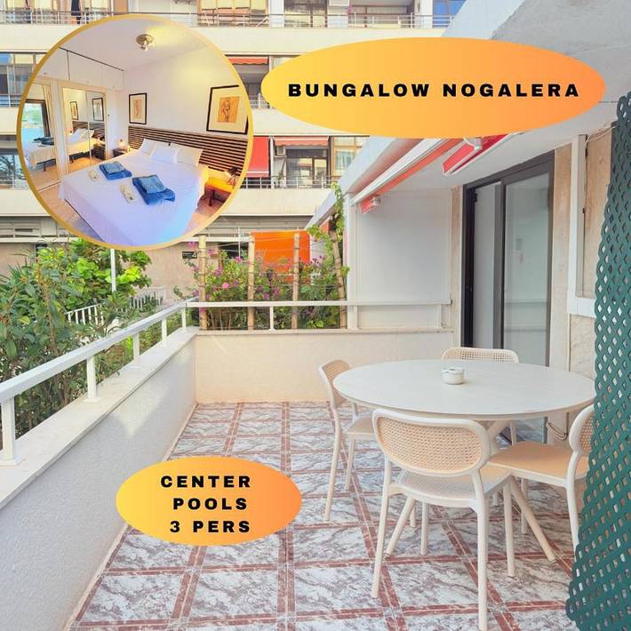 Bungalow für 3 Personen, mit Pool und Terrasse in Torremolinos