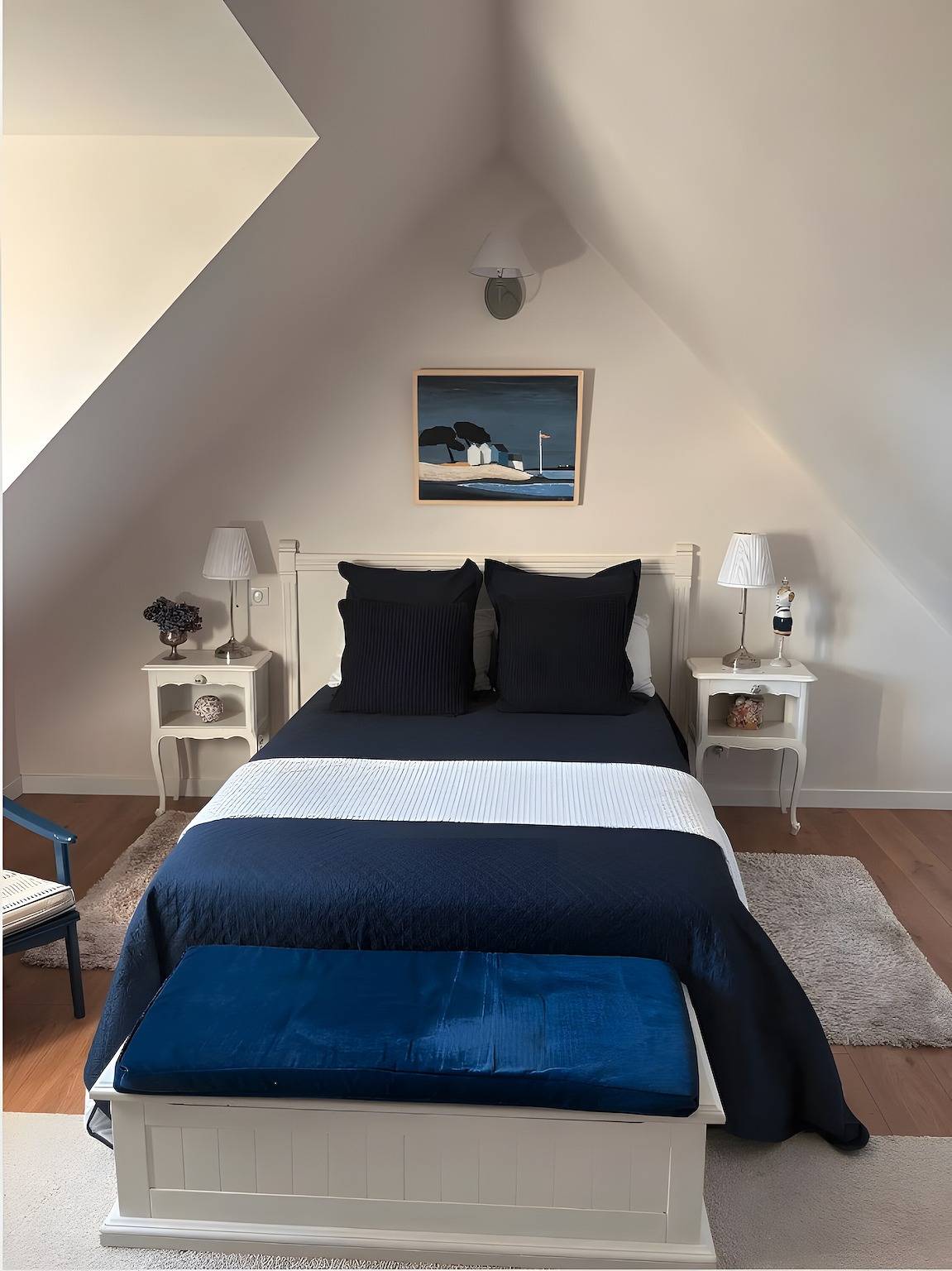 Bed and Breakfast 'Les Goélands - 2' con jardín compartido y Wi-Fi in Saint-Cast-le-Guildo, Región de Dinan