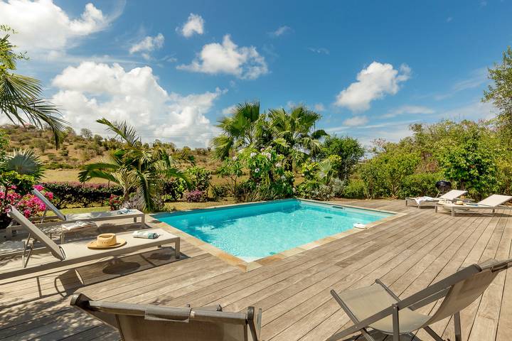 Location de vacances pour 8 personnes, avec terrasse et jardin, animaux acceptés à Le Vauclin - 4