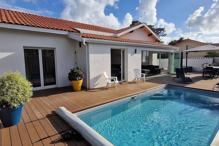 Villa for 8 people, with hot tub in Arcachon
