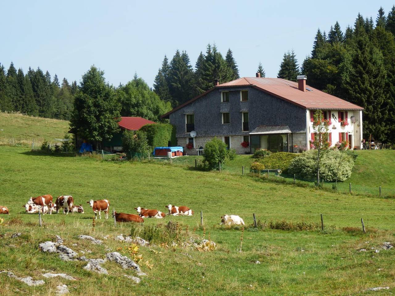 La Ferme de l'Estive in Lamoura, Parc naturel régional du Haut-Jura