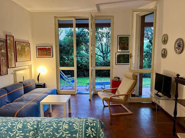 Gîte pour 7 personnes, avec vue et jardin à Arenzano