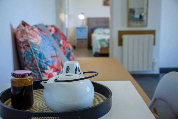 Appartement de vacances pour 3 personnes, avec Terrasse et Vue