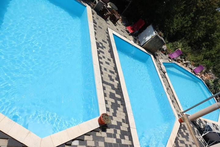 Ferienhaus für 8 Personen, mit Pool und Ausblick, mit Haustier - 1