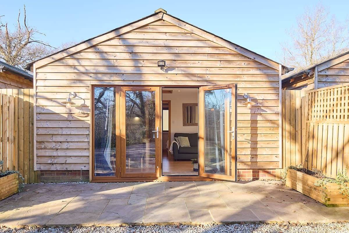 Chalet für 2 Personen mit Balkon/Terrasse in Aldington (Kent), Ashford und Umgebung