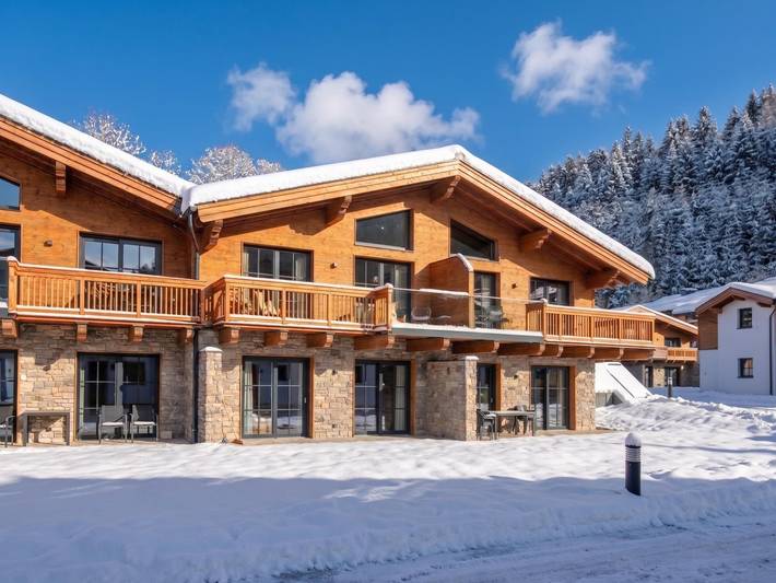 Chalet für 9 Personen, mit Sauna und Terrasse sowie Garten - 1