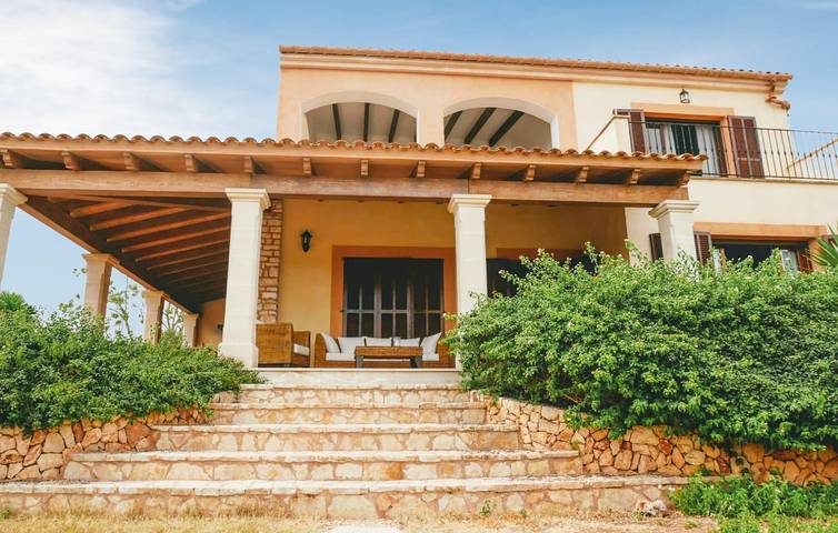 Finca mit hund für 6 Personen, mit Terrasse und Garten sowie Pool in Cala d'Or