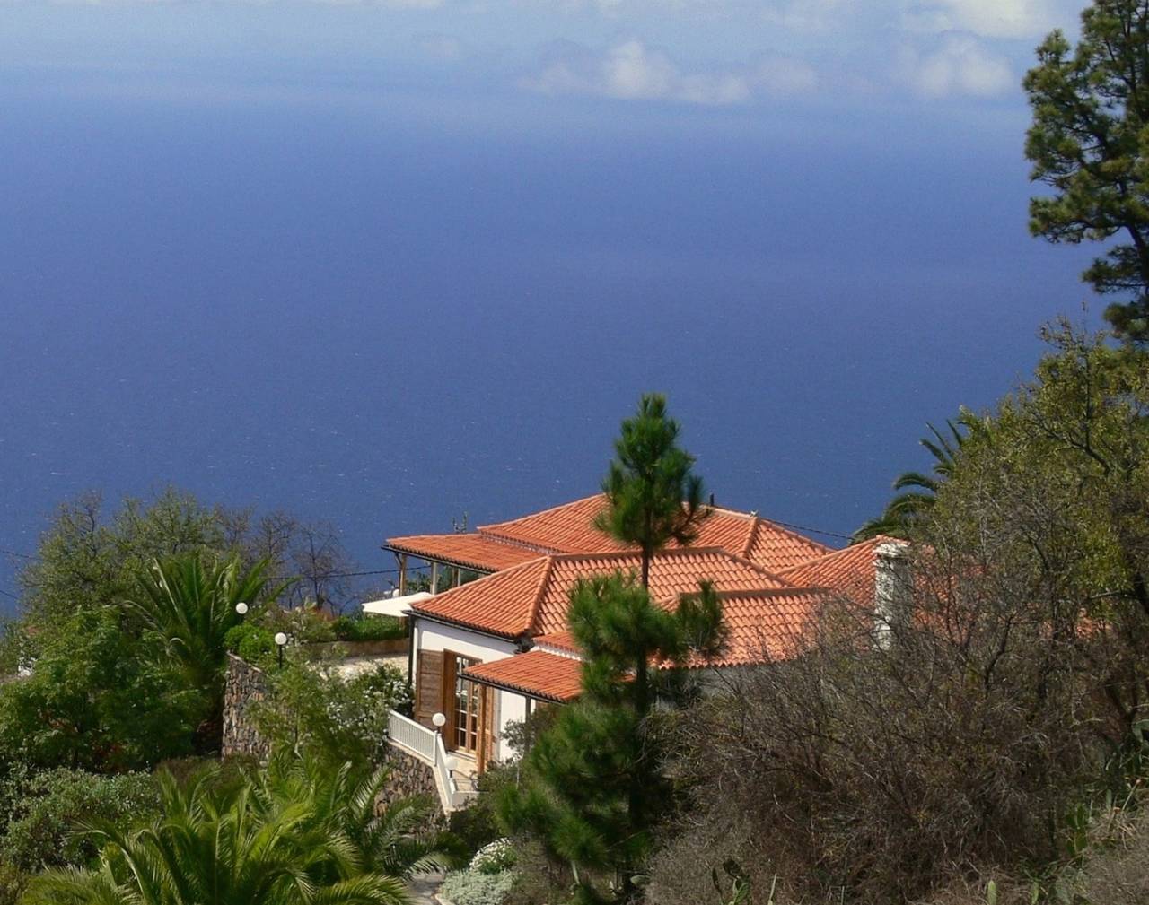 Villa Finca Tijarafe mit beheiztem Pool in El Pinar (Tijarafe), Tijarafe