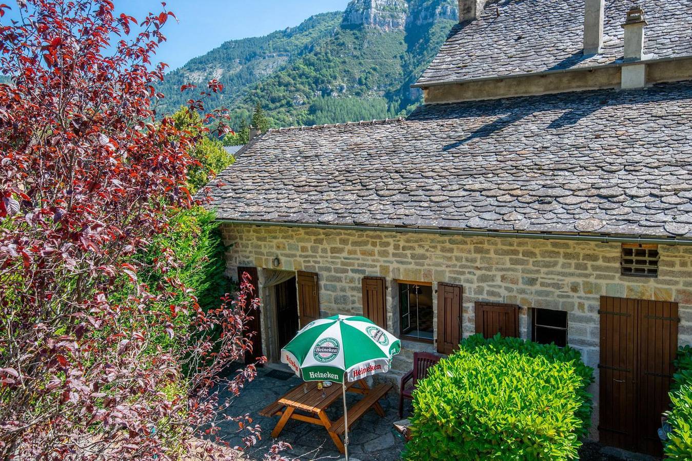 Gîte "Le Kermès" 2/4 pers à Blajoux in Quézac, Cevenas