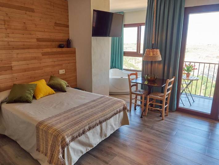 Casa rural para 2 personas, con vistas y jardín en Casas del Cerro - 3