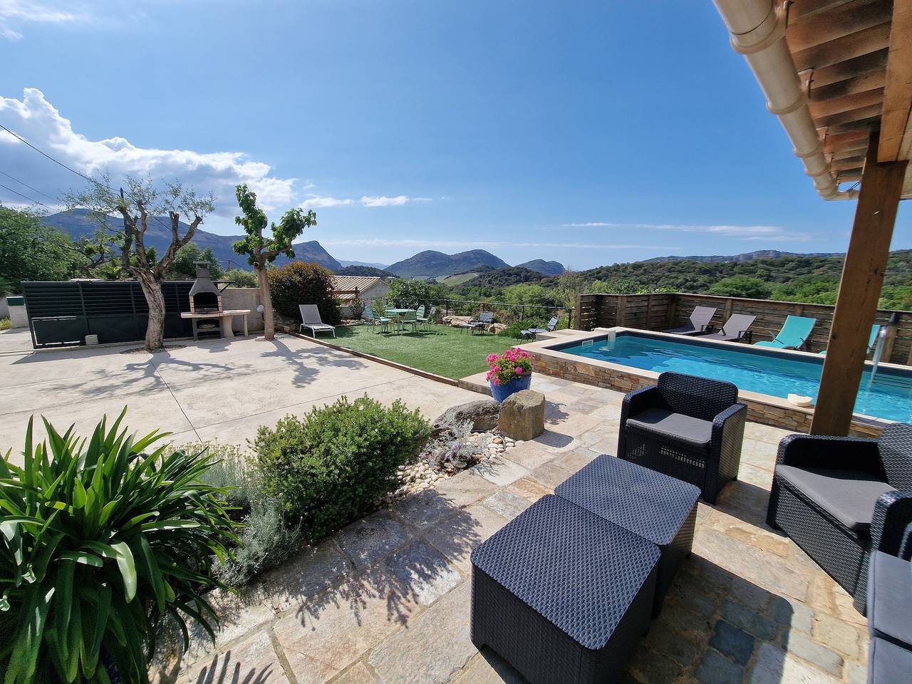 Appartement entier, T3 Piscine avec jardin Proche St-Florent in Barbaggio, Région de Calvi