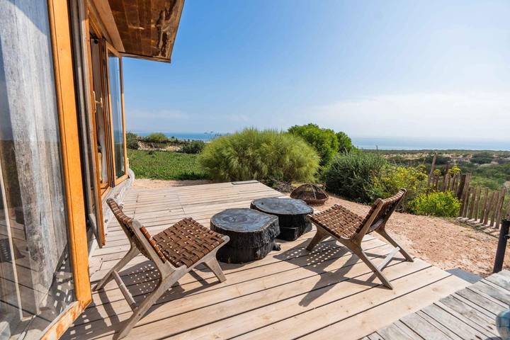 Chalet für 3 Personen, mit Garten und Ausblick sowie Pool, mit Haustier in Afrika