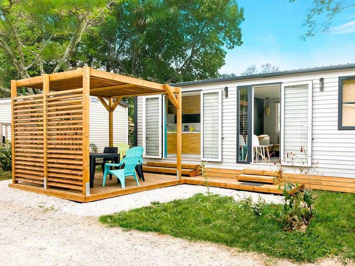 Camping La Garenne - Mobilhome 4 personnes - Mh 4p Premium 2023 in Néfiach, Côte méditerranéenne (France)