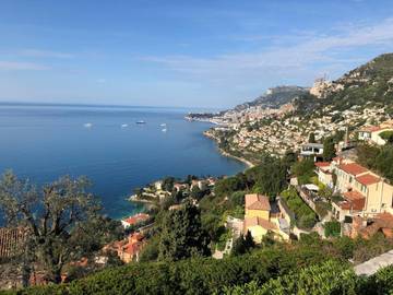 Chambre d’hôte pour 2 personnes, avec jardin ainsi que vue et terrasse à Roquebrune-Cap-Martin