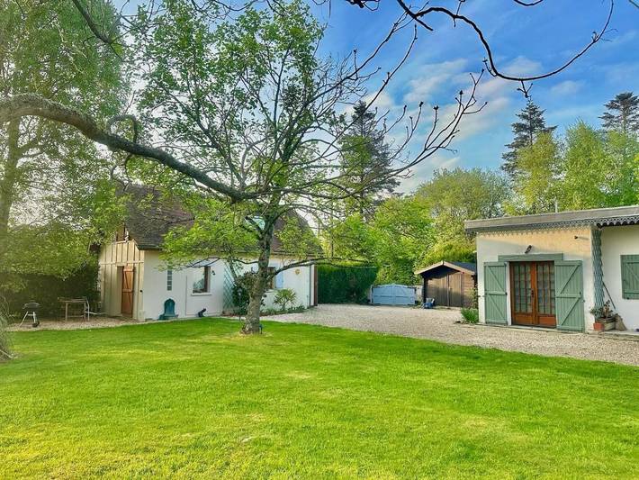 Location de vacances pour 5 personnes, avec jardin et vue à Le Mesnil-sur-Blangy