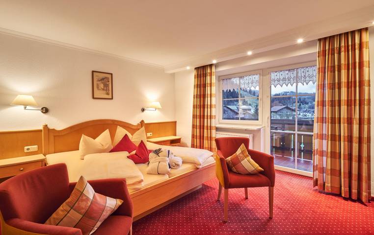 Hotel für 2 Personen, mit Sauna und Balkon sowie Garten in Unterjoch - 4