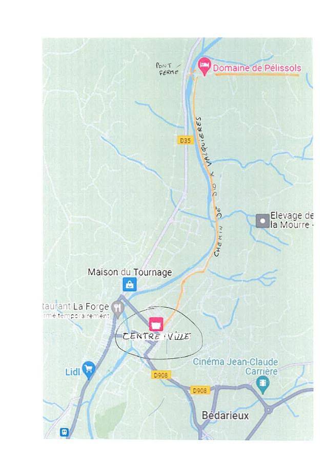 Location de vacances pour 2 personnes, avec jardin et piscine ainsi que terrasse et vue à Bédarieux - 2