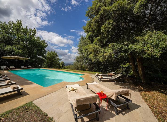 Bauernhof für 14 Personen, mit Garten