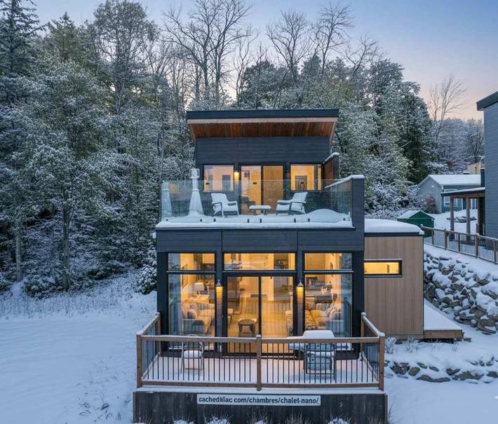 Chalet pour 6 personnes, avec jacuzzi et terrasse