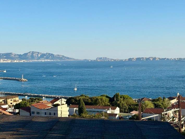 Appartement de vacances pour 3 personnes, avec Balcon et Terrasse ainsi que Jardin et Vue