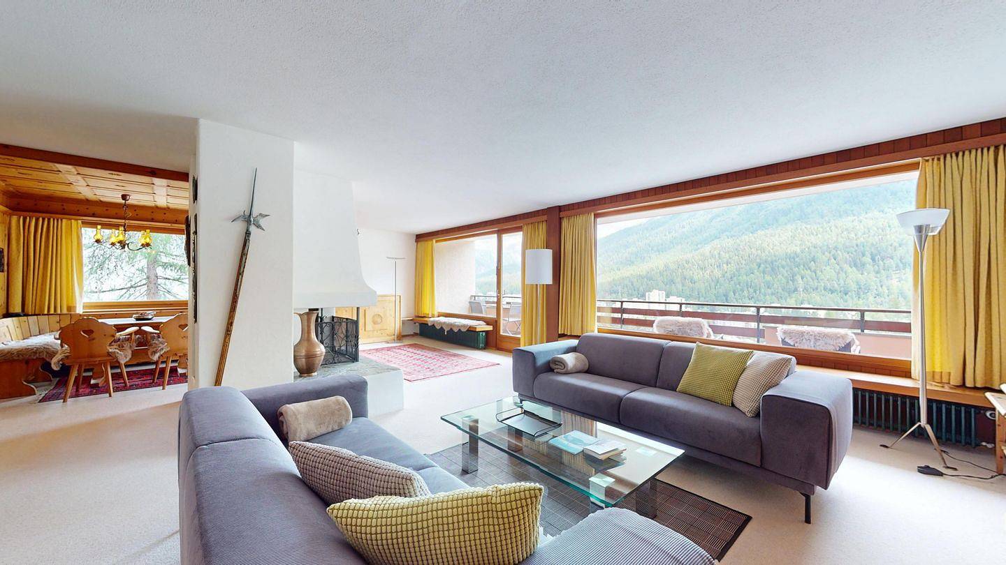 Ganze Wohnung, Abitaziun Funtauna 15A - St. Moritz in St. Moritz 3 Bad, St. Moritz