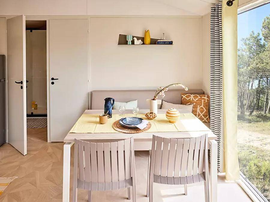 Camping Maeva Escapades de La Geres - Mobilhome 4 personnes - Mobil-home Bergame 3 Pièces 4 Personnes + Tv in Surgères, Région de Rochefort