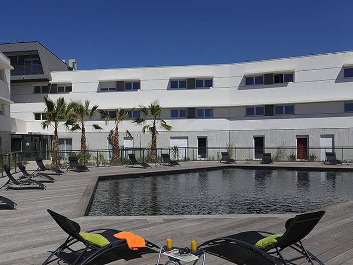 Estudio entero, Résidence Le Terral - Vacancéole - Estudio 2 personas - Estudio 2 personas in Saint-Jean-de-Védas, Costa mediterránea (Francia)