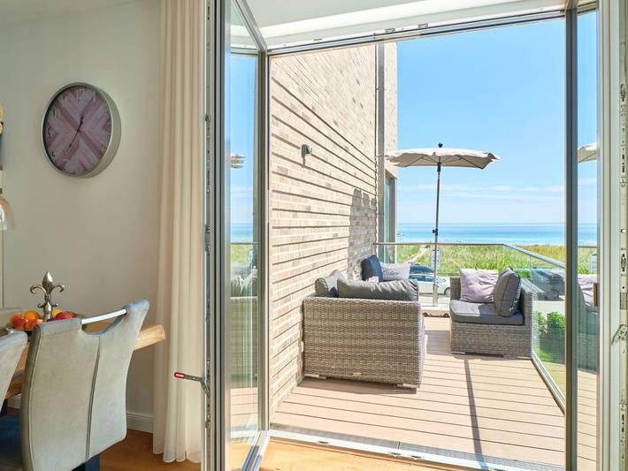 Ganze Ferienwohnung, Meerlust Scharbeutz - Ferienwohnung Meerlust mit direktem Meerblick in Scharbeutz in Scharbeutz, Ostholstein