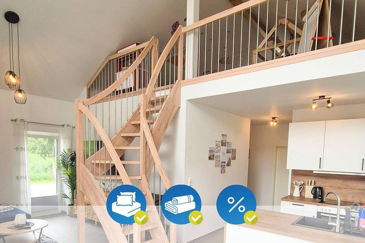 Ferienhaus für 8 Personen, mit Whirlpool und Pool sowie Sauna und Garten in Niedersachsen