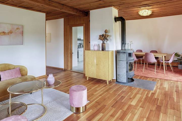 Ferienwohnung für 4 Personen, mit Garten und Balkon