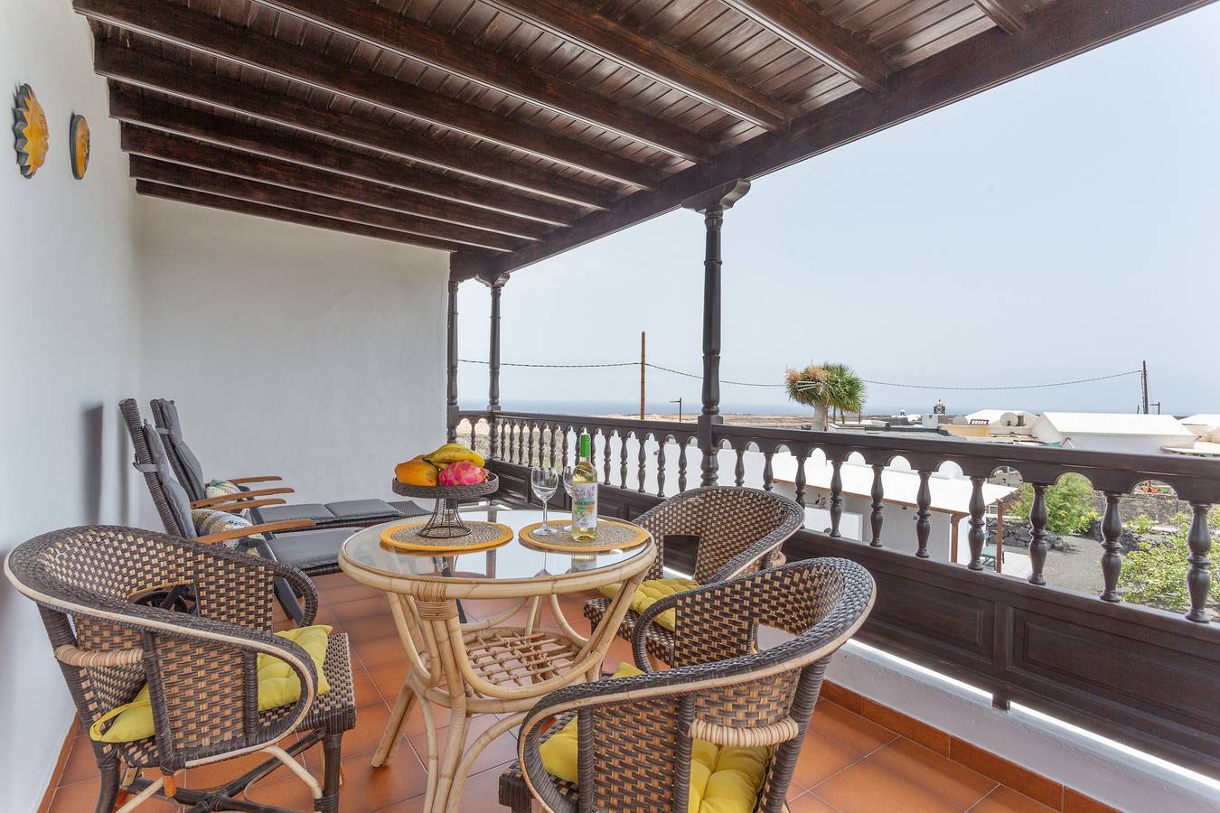 Ferienwohnung 'Elikasa Mala' mit Meerblick, Balkon und Wlan in Mala, Haría