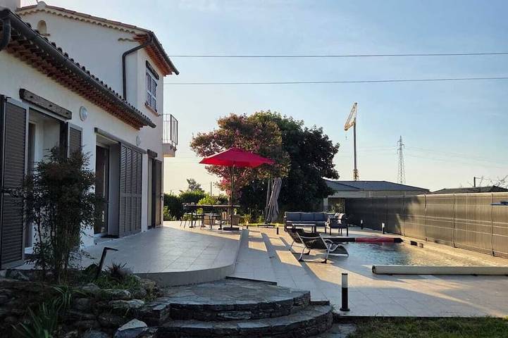 Villa with a Pool in Santa-Lucia-di-Moriani, Corte region