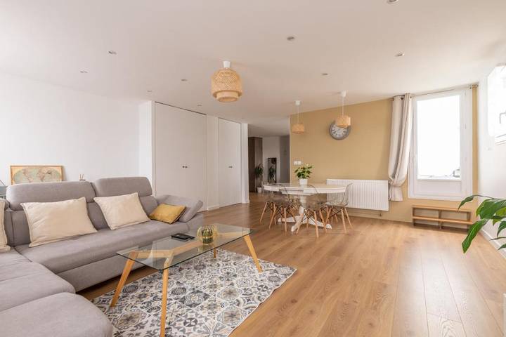 Gîte pour 6 personnes, avec vue et terrasse dans Stade de la Beaujoire