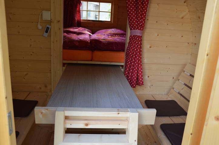 Camping Barrel Bunge 2 with Shared Garden and Wi-Fi in Krostitz, Northern Saxony